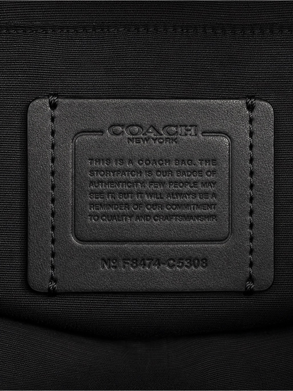 Coach Elias Belt Bag in Signature Canvas C5308 - Picture 8 of 8